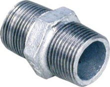Galvanised Hex Nipple