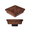 RainDrain Nylon - Sump, Outlet & Grate - Clay Brown