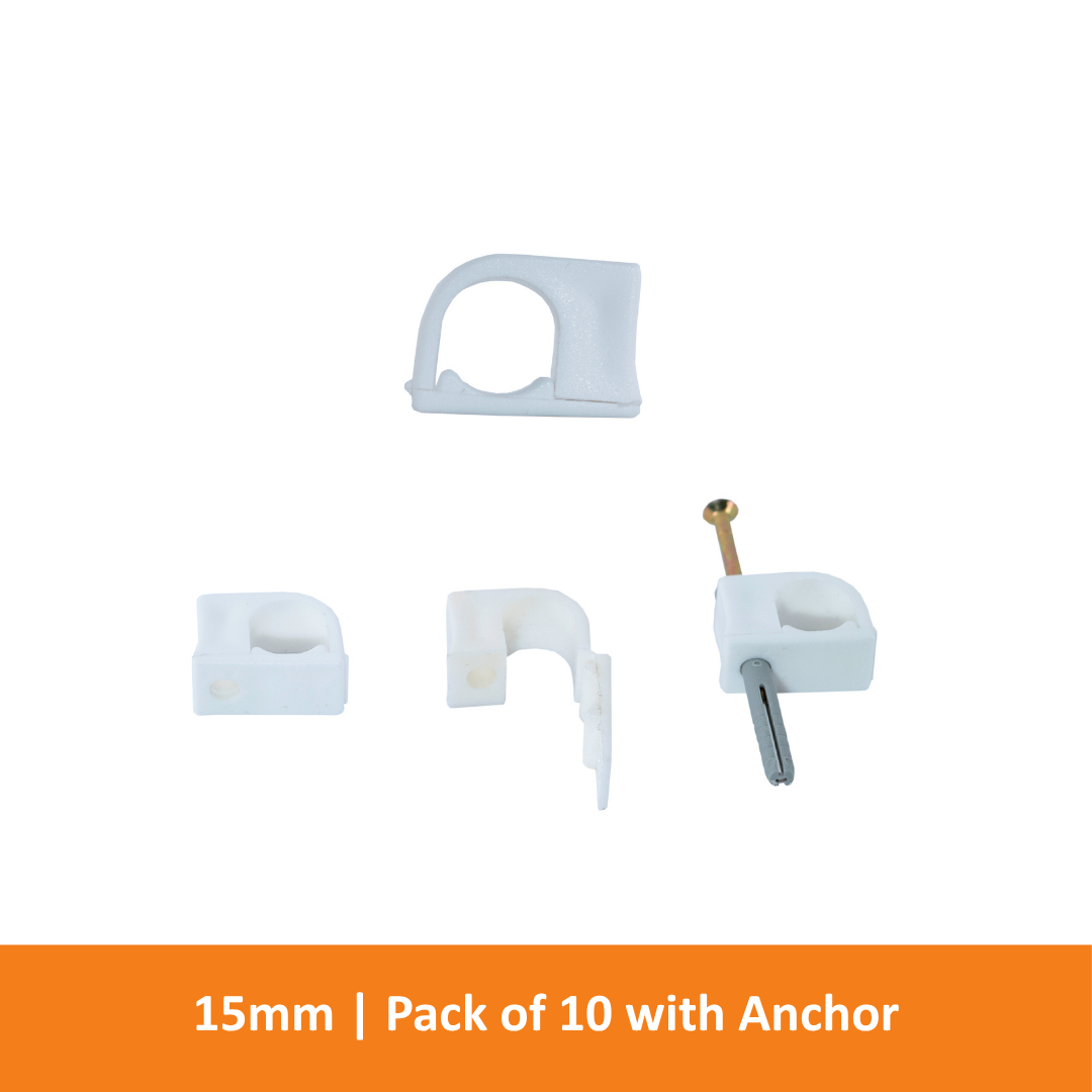 BuddyBat - 15mm White (Pack of 10 with Anchor)