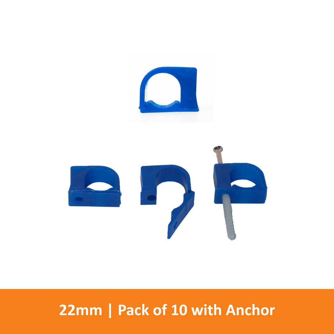 BuddyBat - 22mm Blue (Pack of 10 with Anchor)