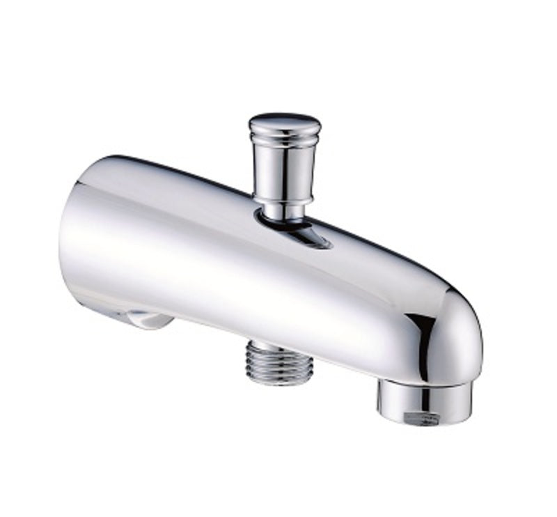 Bath Spout with Divertor - Round