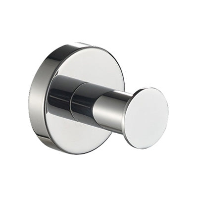 Robe/Towel Hook - Skye Bathroom Accessory Premium Range in Polished Stainless Steel, (L) 5.1cm | (W) 5.1cm | (H) 5.1cm