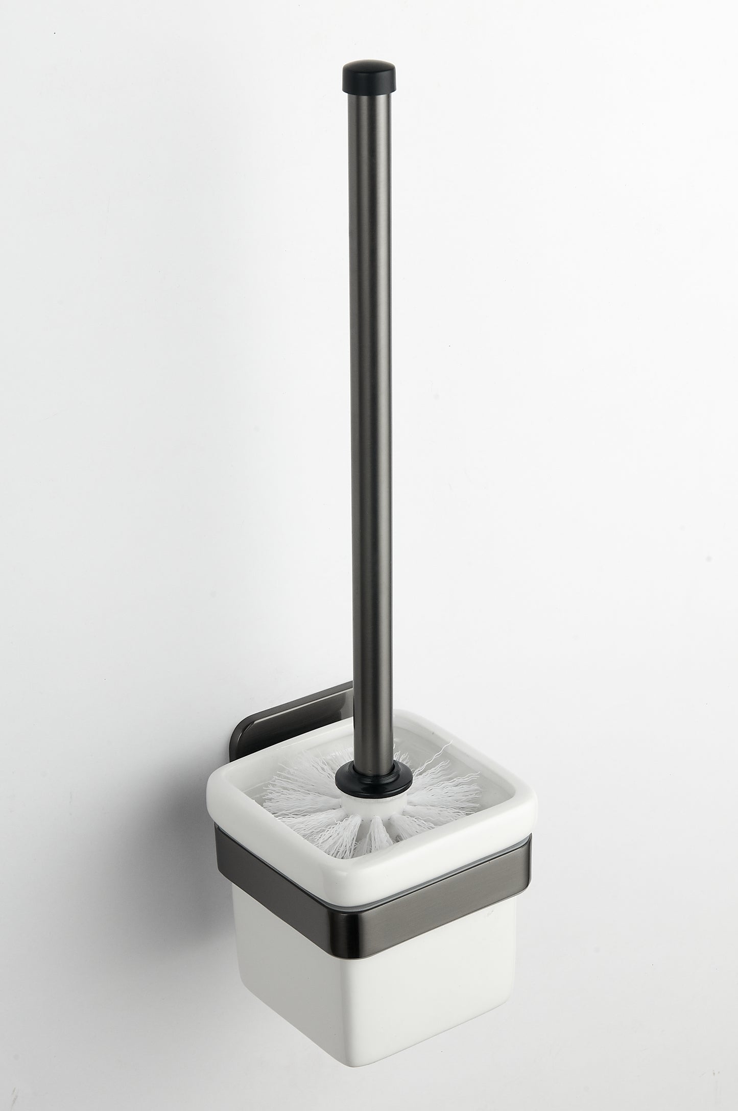 Toilet Brush - Eclipse, Bathroom Accessory Bodie Range, Gun Metal