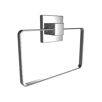 Towel Ring - Fusion Loc Bathroom Accessory Range, Polished Chrome