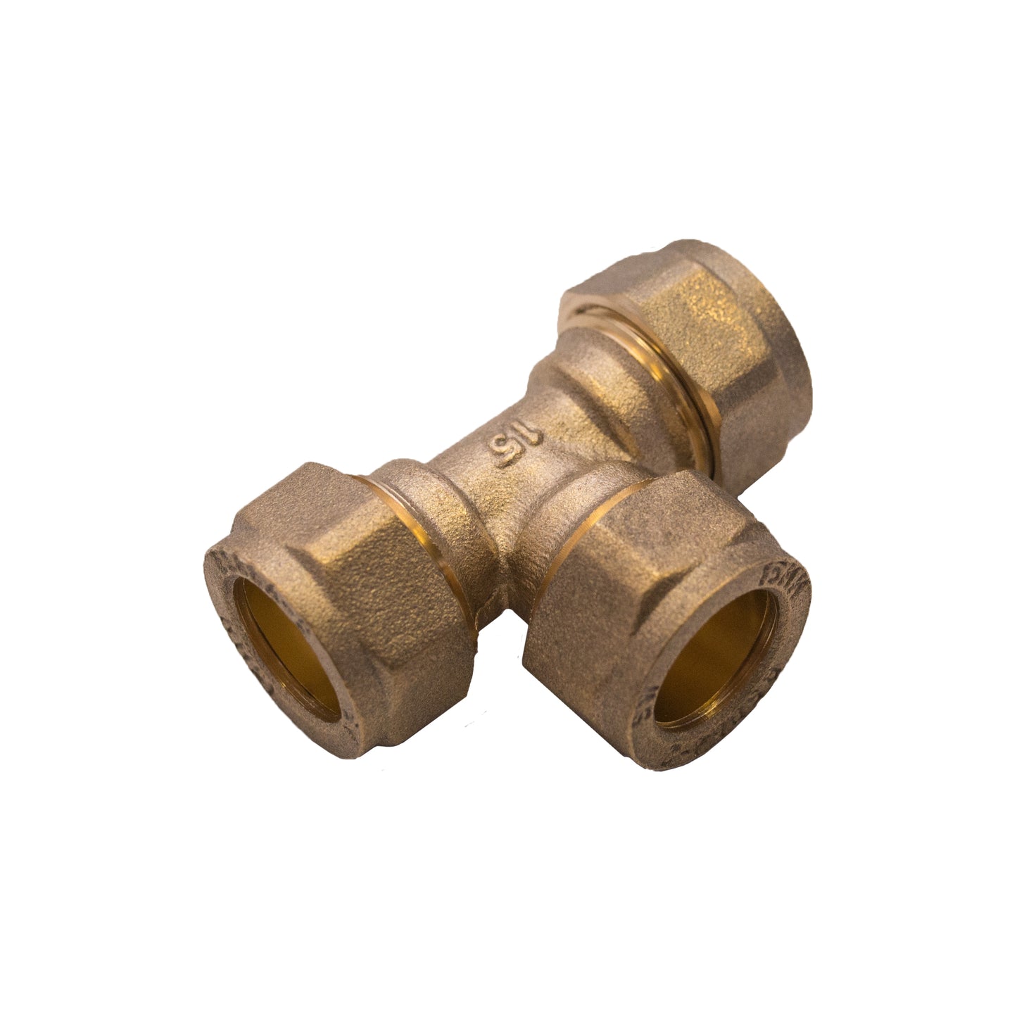 Compression Tee CxCxC 15mm SABS