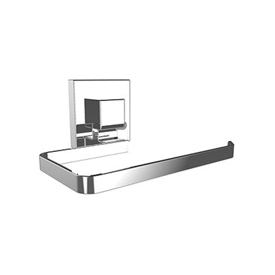 Toilet Paper Holder - Fusion Loc Bathroom Accessory Range, Polished Chrome, (L) 14cm | (W) 10.5cm | (H) 6cm
