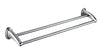 Double Towel Rail 600mm - Bay Bathroom Accessory Icon Conventional Range
