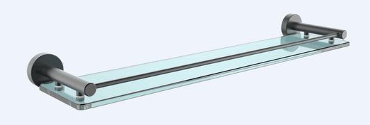 Glass Shelf - Coal Bathroom Accessory Icon Premium Range