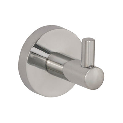 Robe/Towel Hook - Misty Bathroom Accessory Icon Premium Range, (L) 4.1cm | (W) 4.5cm | (H) 5.8cm