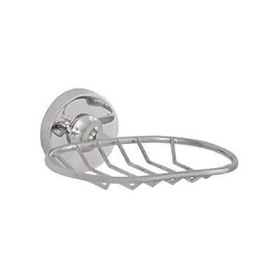Soap Dish/Basket - Misty Bathroom Accessory Icon Premium Range, (L) 18cm | (W) 13cm | (H) 6.5cm