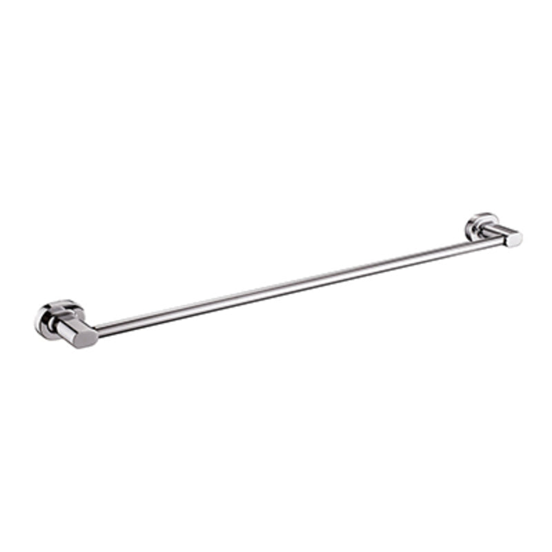Single Towel Rail 600mm - Raven Bathroom Accessory Icon Conventional Range