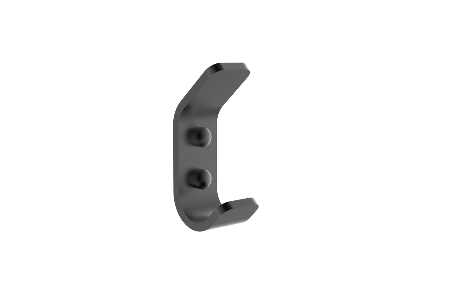 Robe/Towel Hook - Ash Bathroom Accessory Icon Premium Range in Black