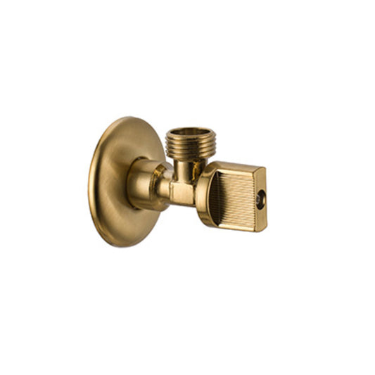 Angle Valve - 1/2"x1/2", Brushed Gold Finish