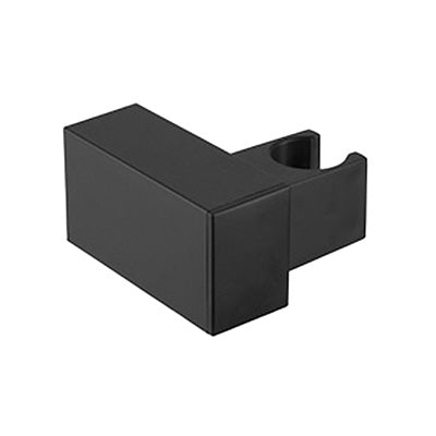 Wall Bracket for Handshower - Square, Matt Black Finish