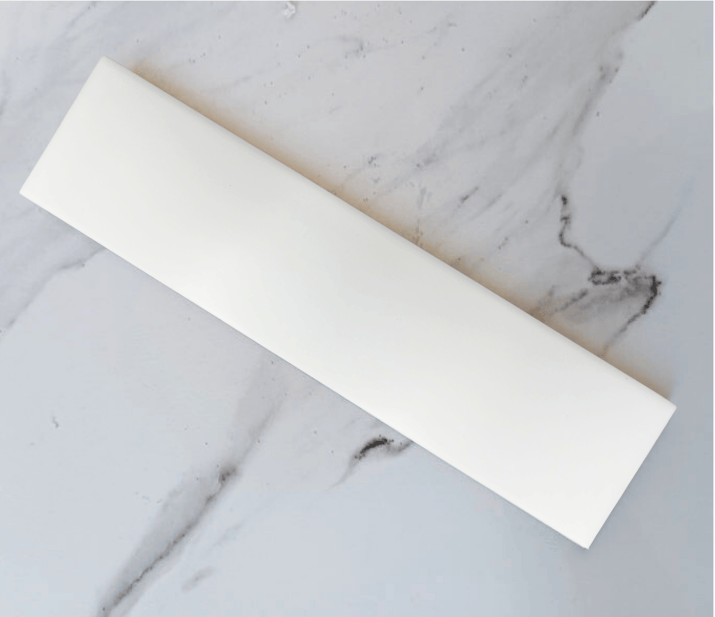 Tile Subway - Matt, White Pastel, 300x75mm (Box of 44, 1 SQM)