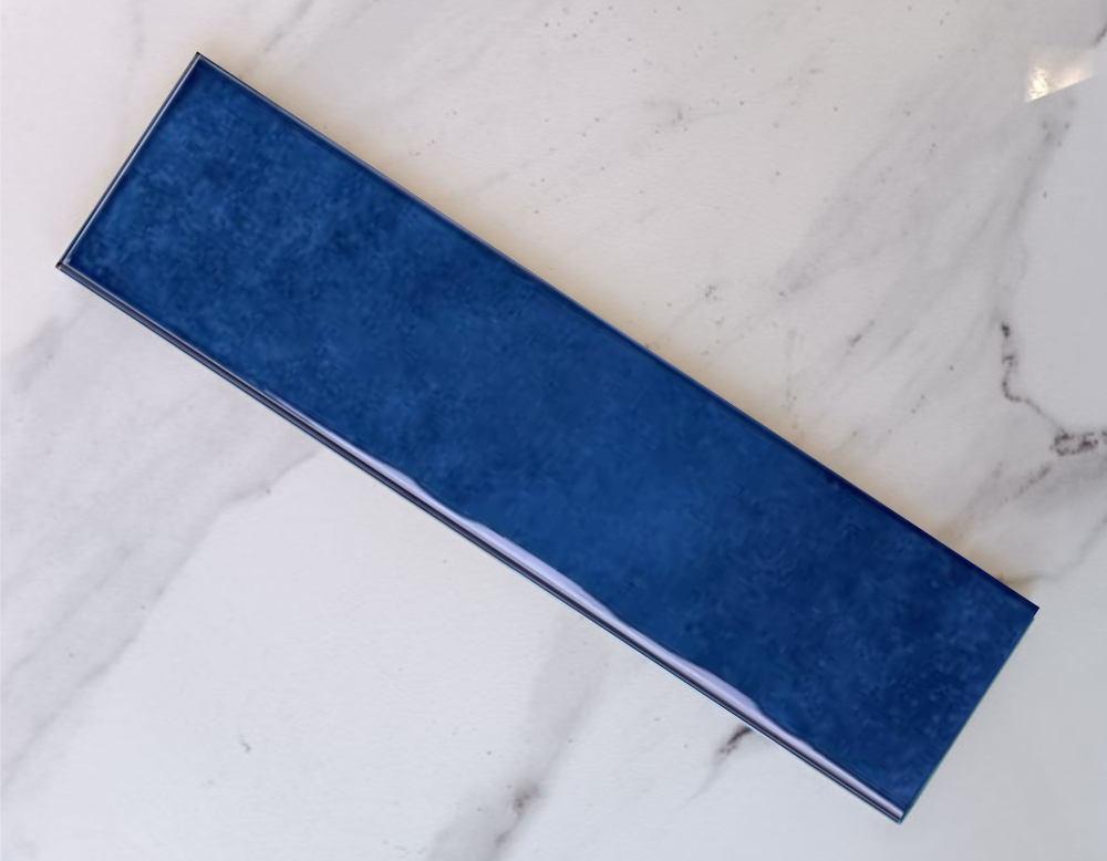 Tile Subway - Gloss, Egyptian Blue, 300x75mm (Box of 44, 1 SQM)