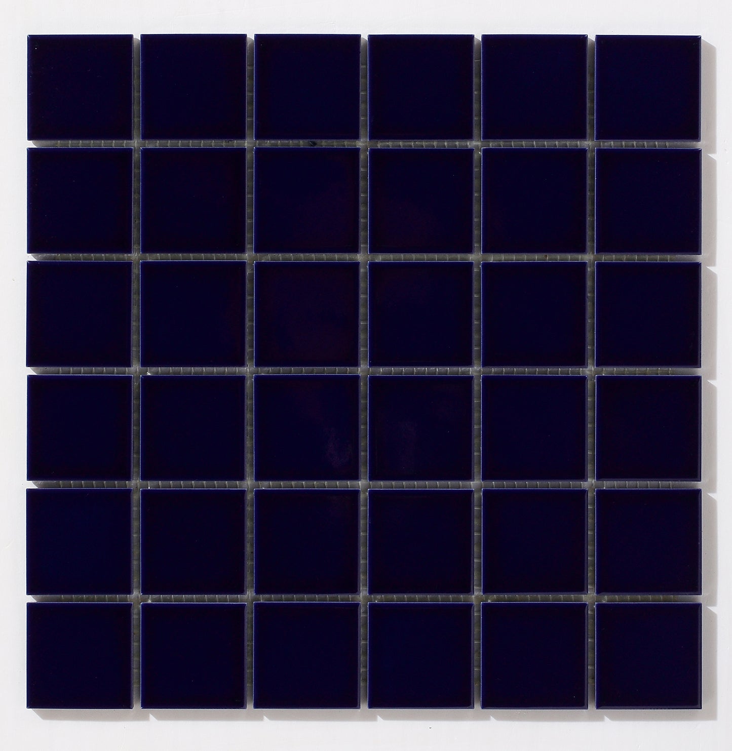 Mosaic Porcelain - Glazed, Square, Midnight Blue, Gloss, 300x300 - 48mm
