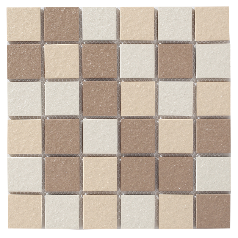 Mosaic Porcelain - Un-Glazed, Full Bodied Porcelain, Square, Addo, Matt, 300x300 - 45mm