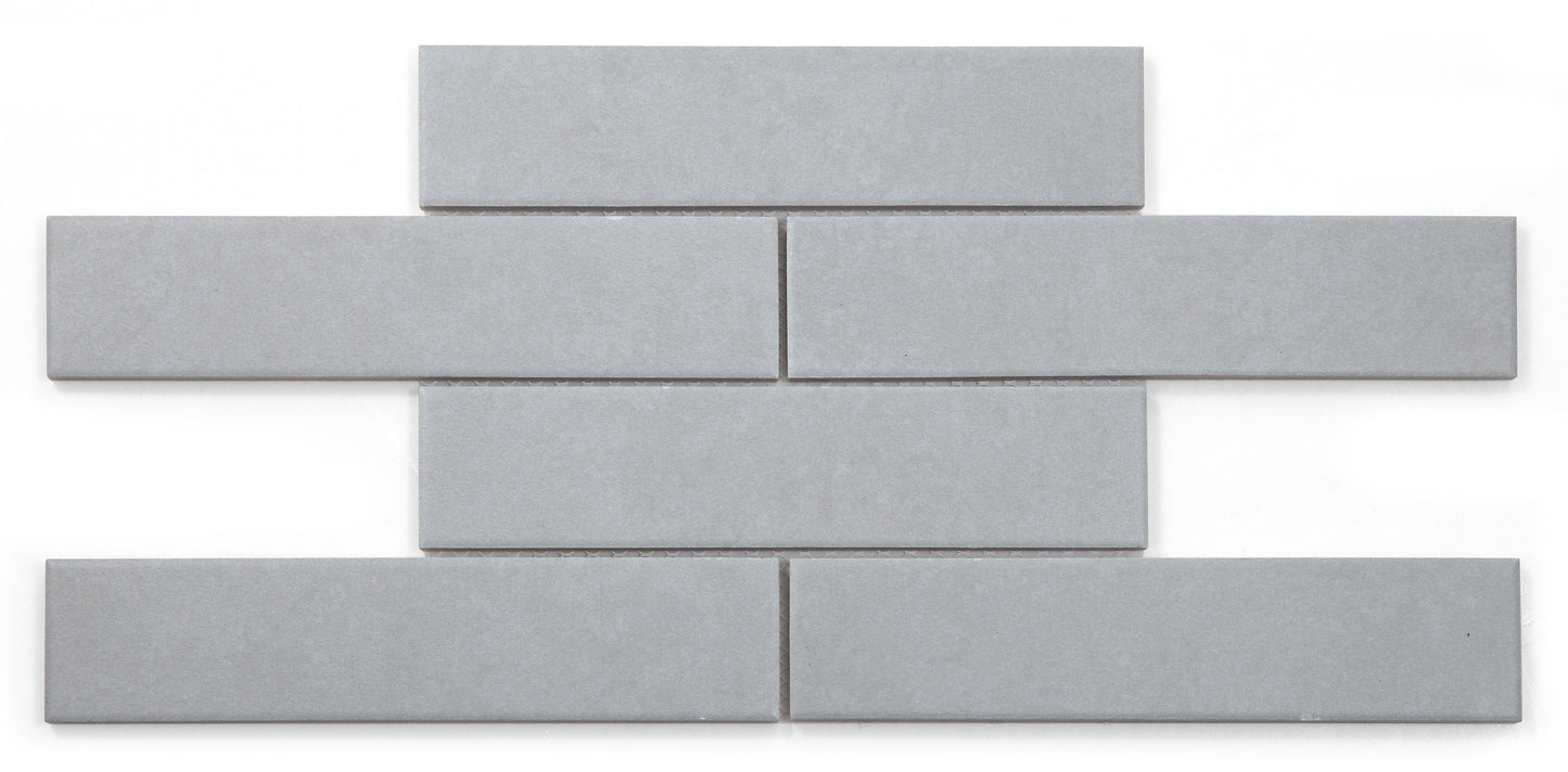 Mosaic Porcelain - Glazed, Metro Light Cement, Matt, 300x300 - 195mm