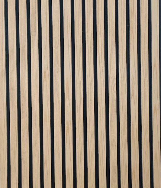 Wall Panel WPC - Acoustic Collection – Haven Oak, 2700x600mm (Box of 4, 6.48m² per box)