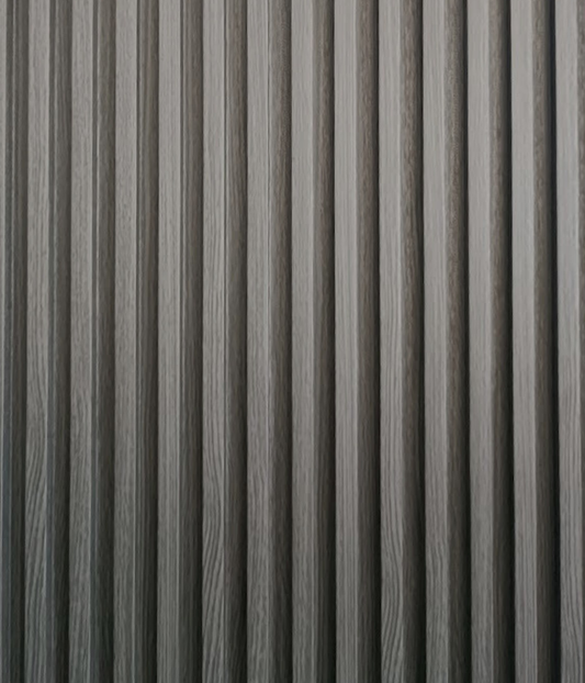 Wall Panel WPC - Projects Collection – Charcoal, 2400x165mm (Box of 14, 5.54m² per box)