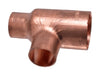Copper Tee Reducer CxCxC 22mmx22mmx15mm