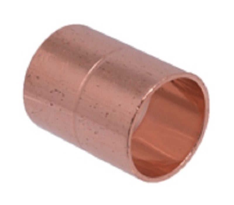 Copper Coupler Straight CxC 22mm