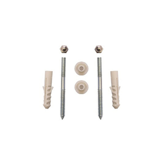 Fixation Screw - Mild Steel, 8mm, 1 Pair