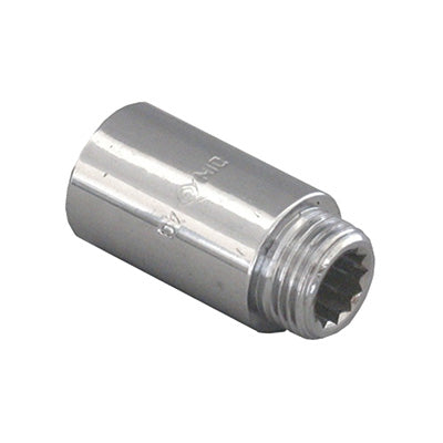 Extension Piece - 1/2"x50mm, Chrome Plated Finish