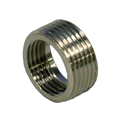 Bush - Brass, Chrome Plated Finish, 3/8"x1/2"
