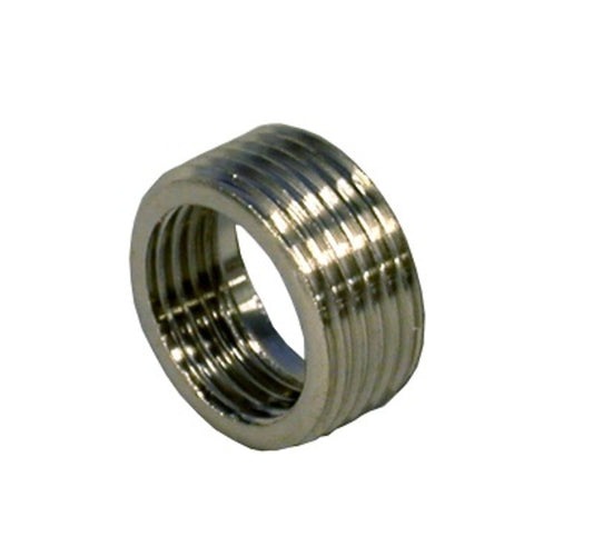 Bush - Brass, Chrome Plated Finish, 3/4"x1/2"