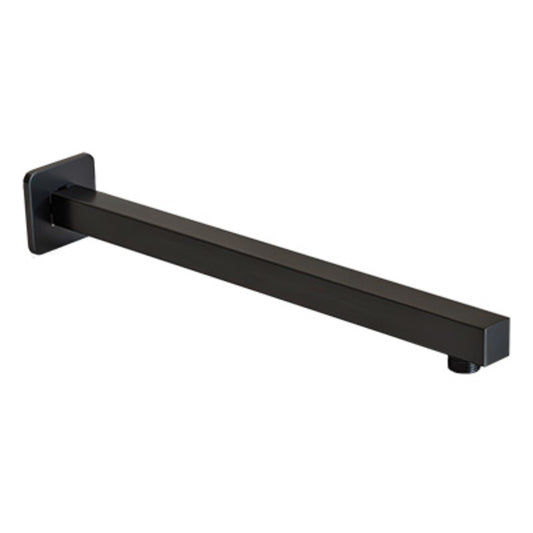 Shower Arm - Premium Range Square, Matt Black Finish