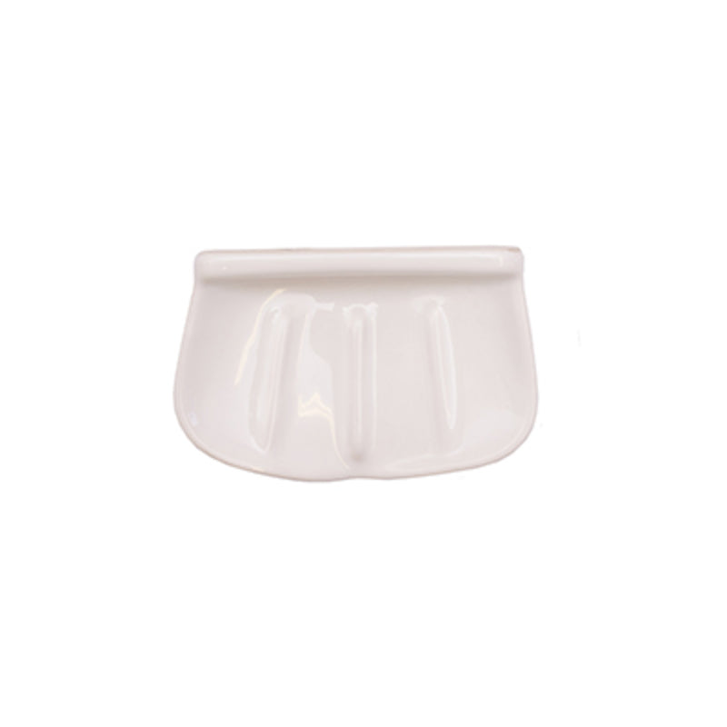 Soap Dish - Ceramic Screw On Bathroom Accessory