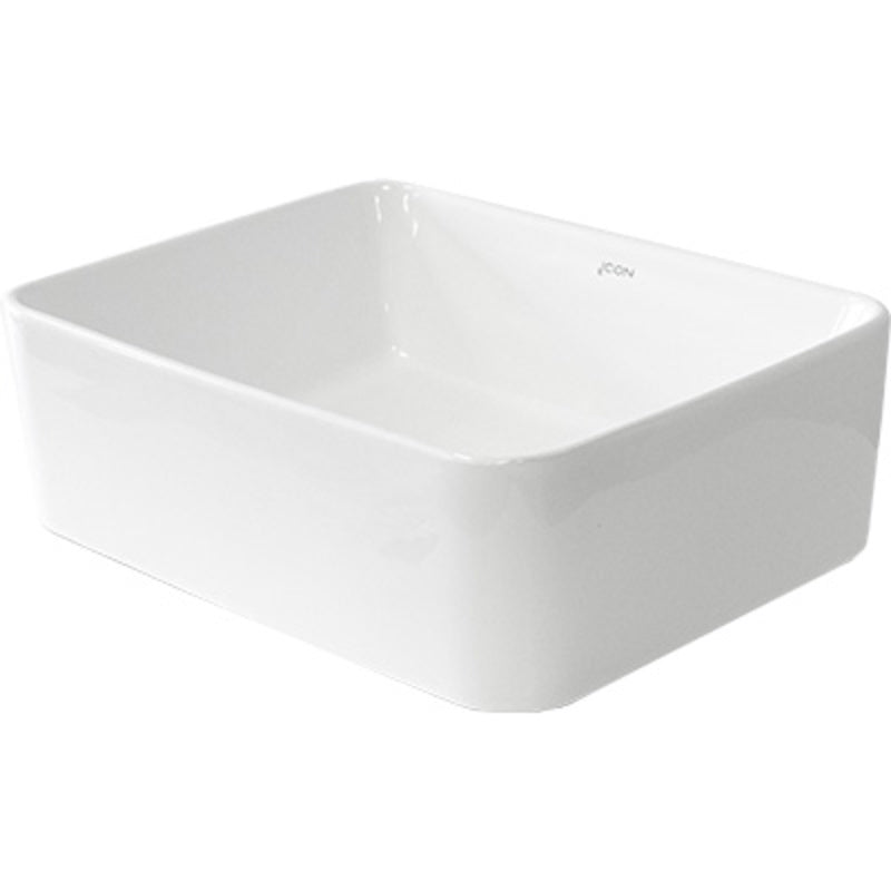 Basin Free Standing Hannah – Ceramic, Icon Premium Range, White