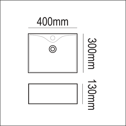 Basin Free Standing Layla – Ceramic, 1 Tap Hole, Icon Premium Range, White