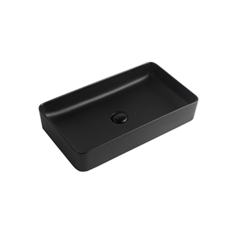 Basin Free Standing Raven – Ceramic, Icon Premium Range, Black