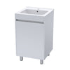 Cabinet & Basin Floor Mounted Econo - Compact, Functional, Affordable, 600mm