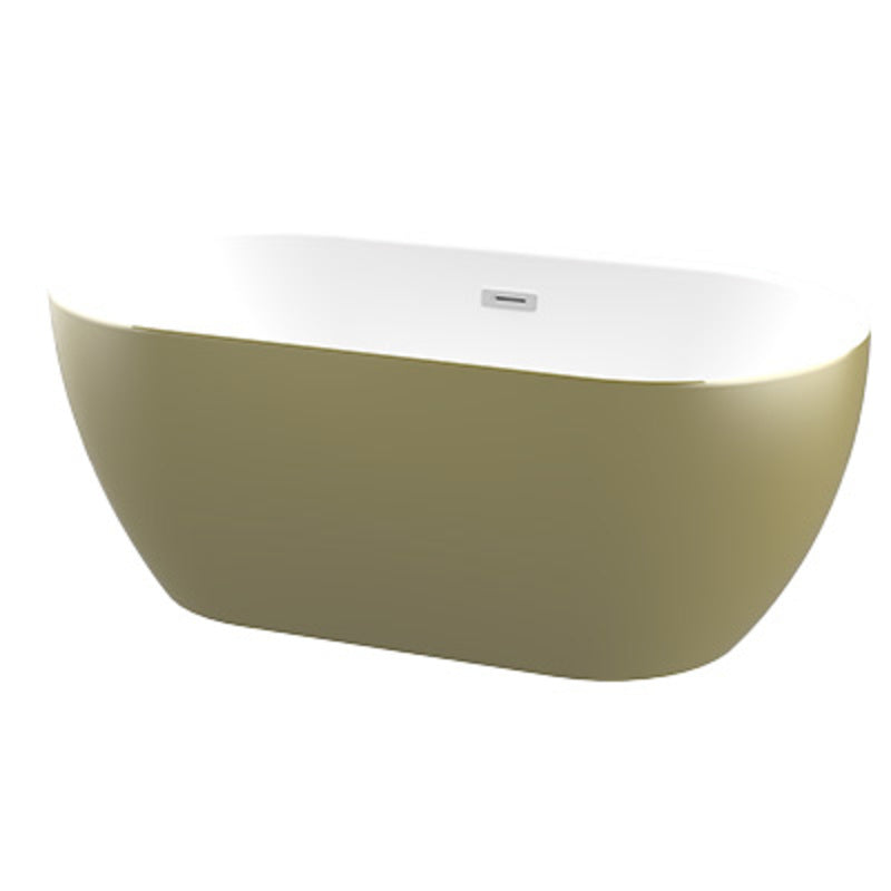Bath Freestanding Oval - Luna Champagne Acrylic 1620mm