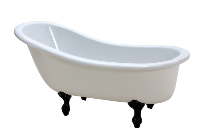 Bath Freestanding Slipper - Salisbury with Cast Iron Feet 1685mm