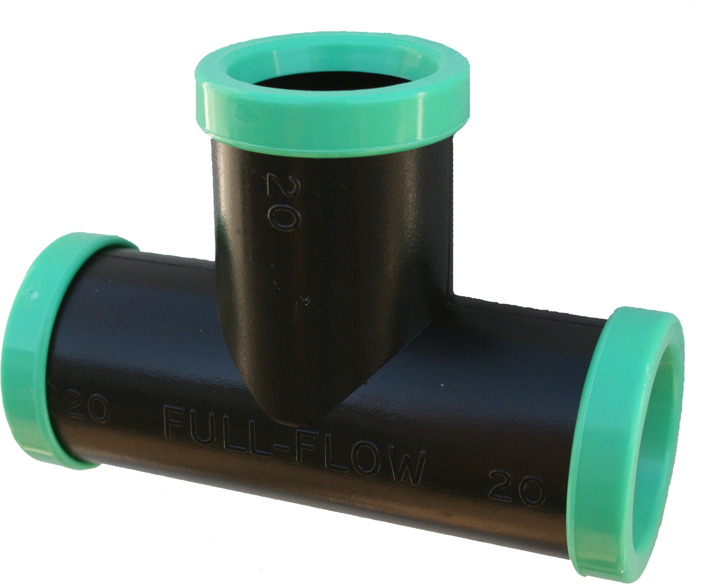 Full Flow Tee Piece 20mm – Chisel & Spout