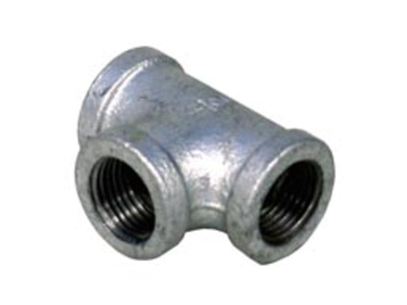 Galvanised Tee 1"