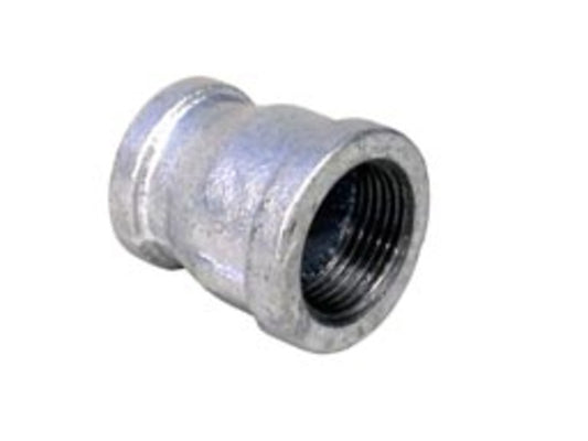 Galvanised Socket Reducing 3/4"x1/2"
