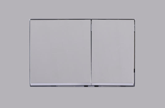 Actuator Plate - ICON Series 100, Square, Chrome Finish