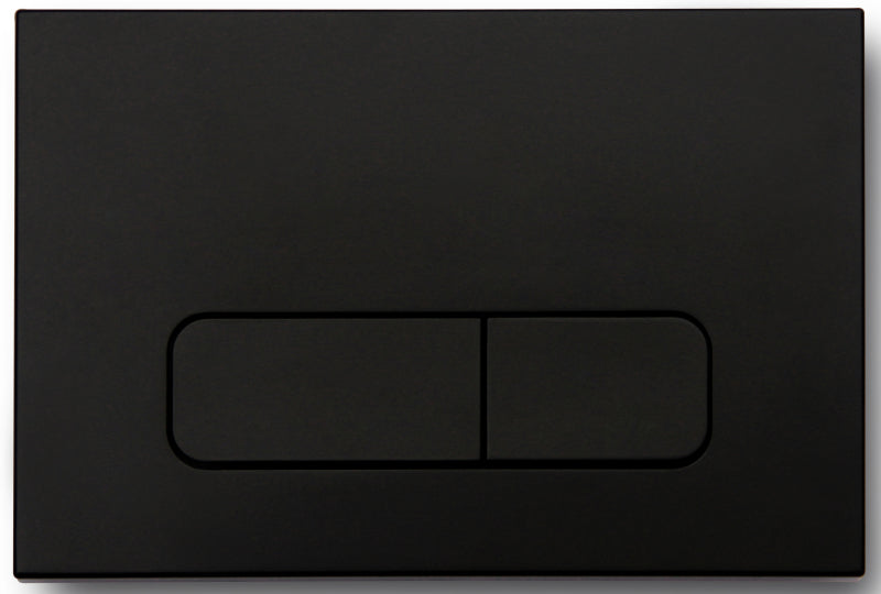 Actuator Plate - ICON Series 200, Rectanglular, Black Finish
