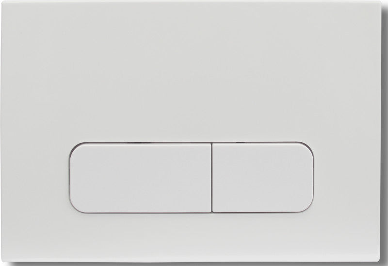 Actuator Plate - ICON Series 200, Rectanglular, White Finish