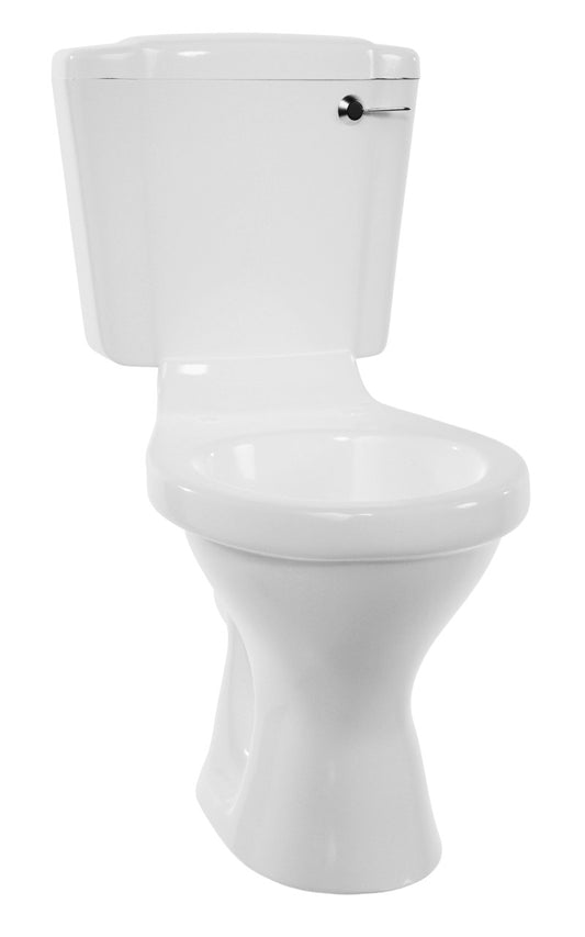 Close Coupled Suite Icon - Front Flush, Excl Seat, Incl Mechanism, Round, Polished White, Top Flush, Icon Conventional Range