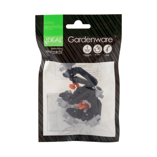 Micro Spray Head – 360° Full Circle, 0.2–0.5m Range, 0.3–1.0 L/min, Orange (5 Pack)