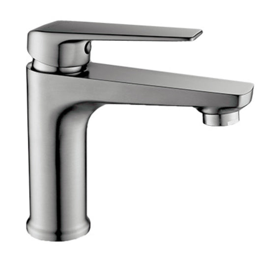 Basin Mixer – Luna Icon Range, Stainless Steel Finish