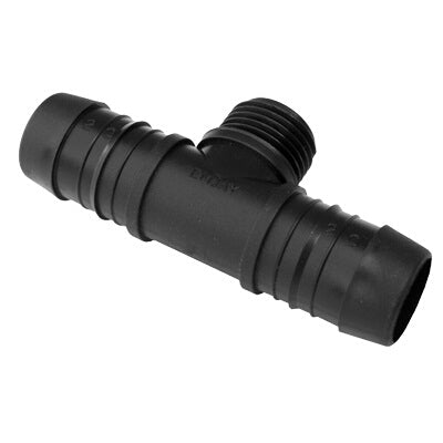 Irrigation Nylon Insert Fitting Emjay - Male Combination Tee, 25mmx1"