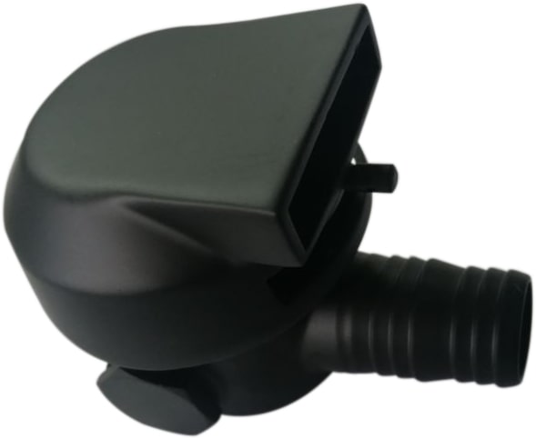 Bath Spout NIKI - Matt Black Finish